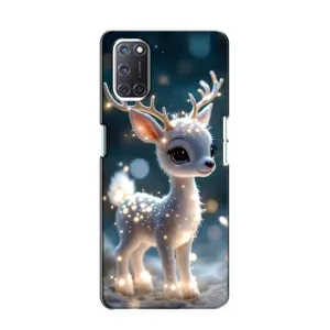 Чехол с принтом «Блестящий олененок» для OPPO A52