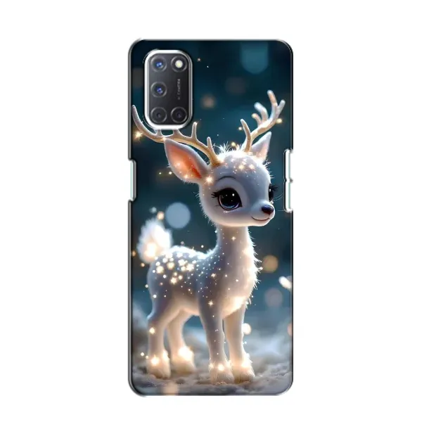 Чехол с принтом «Блестящий олененок» для OPPO A52