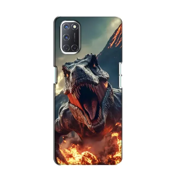 Чехол с принтом «Огненный динозавр» для OPPO A52 Чехол с принтом «Огненный динозавр» для OPPO A52