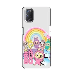 Чехол с принтом «Фон Лабубу» для OPPO A52