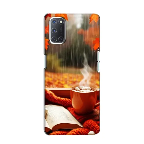 Чохол з принтом «Кава і дощ» для OPPO A52 Чохол з принтом «Кава і дощ» для OPPO A52