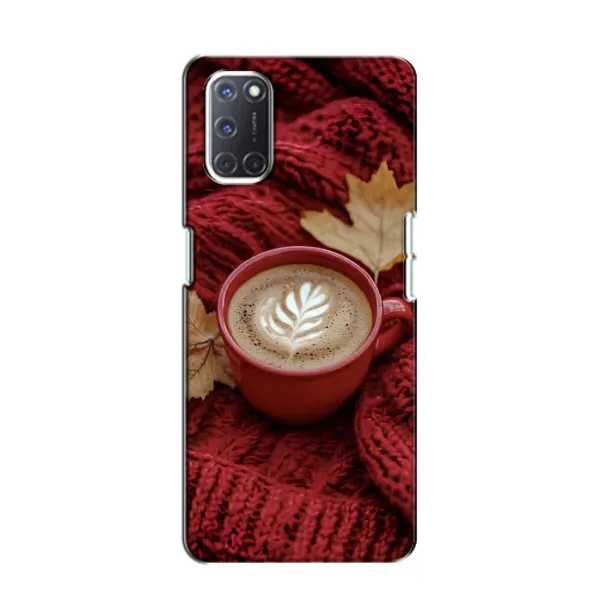 Чохол з принтом «Кава на ковдрі» для OPPO A52 Чохол з принтом «Кава на ковдрі» для OPPO A52