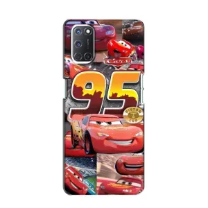 Силіконовий чохол Маквін для Oppo A52 (Колаж Блискавка Маквін)