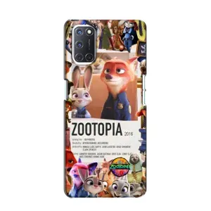 Чохол Зоотрополіс на Oppo A52 (Постер Зоотрополіс)