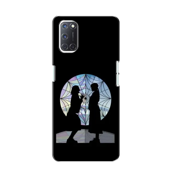 Чохол з принтом «кімната Венздей» для OPPO A52