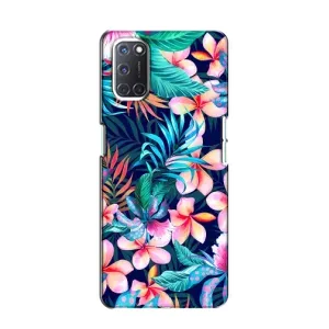 Чехол с принтом «Красочные цветы» для OPPO A52