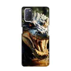 Чохол з картинкою 'Хижаки' для Oppo A52 (Небезпечний крокодил)