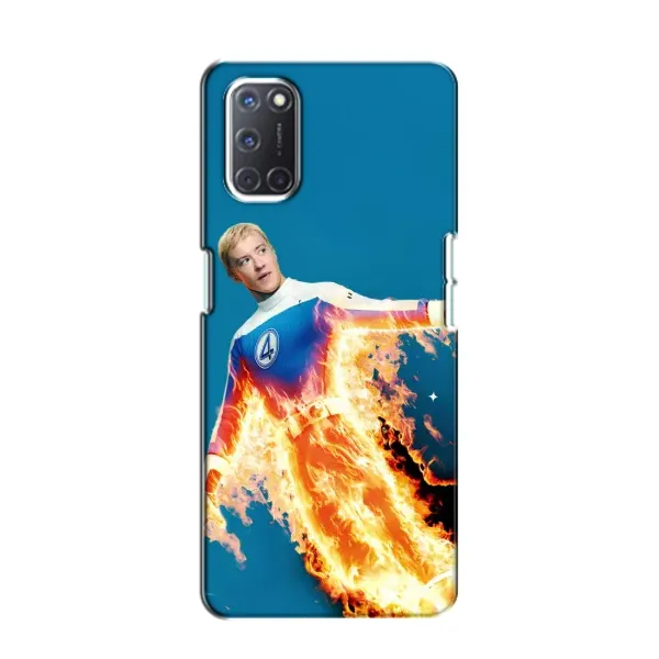 Чохол з принтом «Людина-факел у вогні» для OPPO A52 Чохол з принтом «Людина-факел у вогні» для OPPO A52