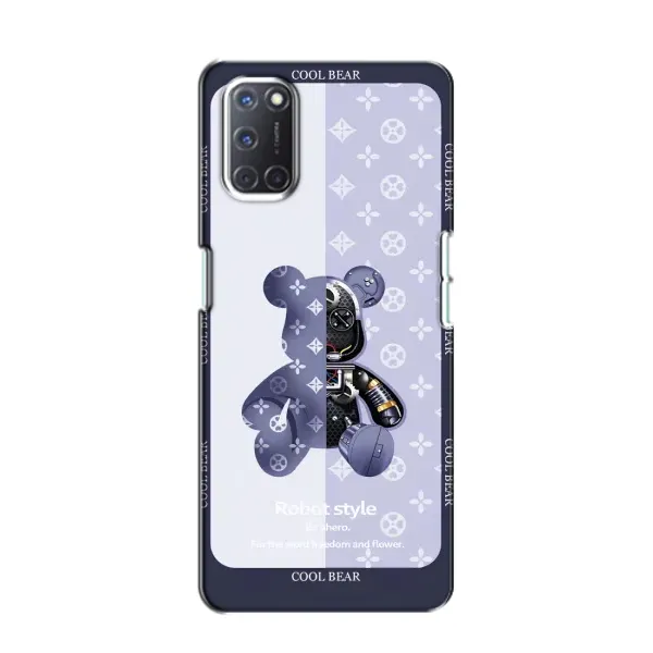 Чохол з принтом «Медведик LV» для OPPO A52
