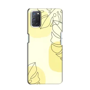 Силконовий чохол з принтом в квітах на Oppo A52