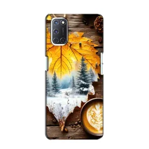 Чохол з принтом «Осінньо-зимова кава» для OPPO A52