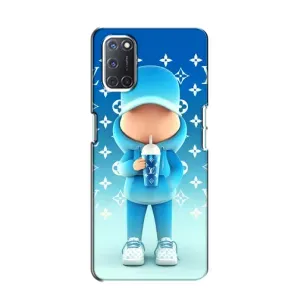 Чохол з принтом «Хлопець LV» для OPPO A52