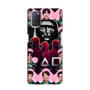 Чохол Гра в кальмара для Oppo A52 (Учасники Гра кальмара)