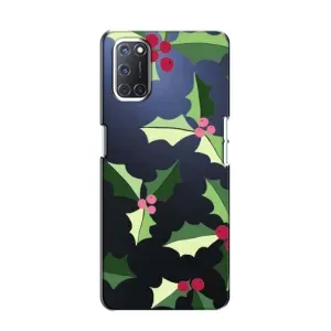 Зимні Чохли для OPPO A52 - прозорий фон (Різдвяний фон)