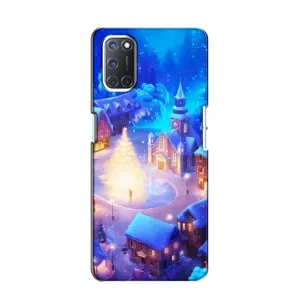 Різдвяні Чохли для Oppo A52 (VPrint) (Різдвяне місто)
