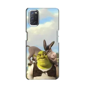 Чохол з мультфільмом Шрек на Oppo A52 (Шрек та Осел)