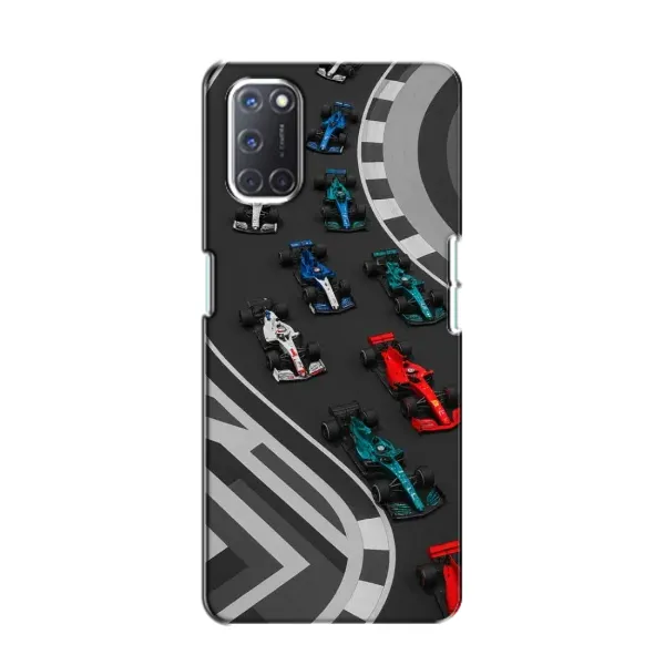 Чохол з принтом «Траса Ф1» для OPPO A52