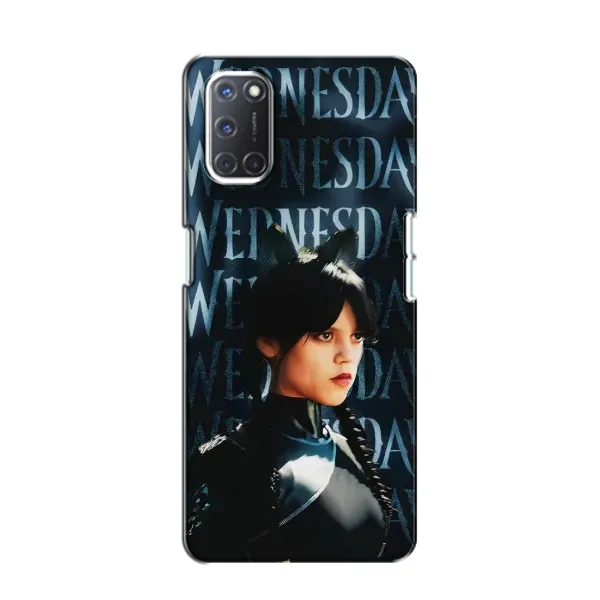 Чохол з принтом «Венздей кішка» для OPPO A52