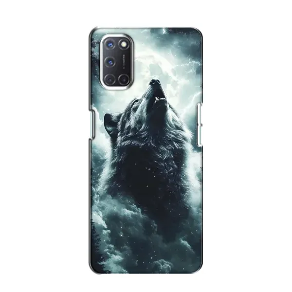 Чехол с принтом «Волк в облаках» для OPPO A52 Чехол с принтом «Волк в облаках» для OPPO A52