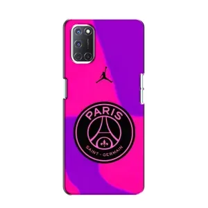 Чохли PSG для Oppo A52 (AlphaPrint) (яскравий ПСЖ)