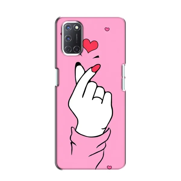 Чехол с принтом «Знак Love» для OPPO A52 Чехол с принтом «Знак Love» для OPPO A52