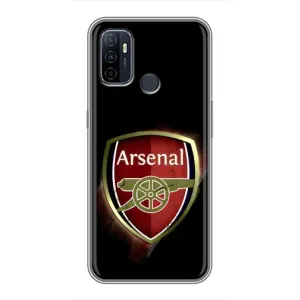 Чохли для OPPO A53 (VPrint) - ТОП ФК (Арсенал Лондон)
