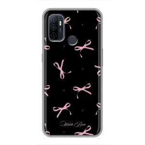 Чохол з принтом «Банти на чорному» для OPPO A53