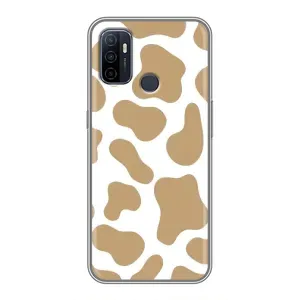 Чохол з принтом «Бежева бурьонка» для OPPO A53