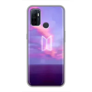Чехол с принтом «BTS логотип» для OPPO A53