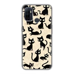 Чохол з малюнком кіт на Oppo A53