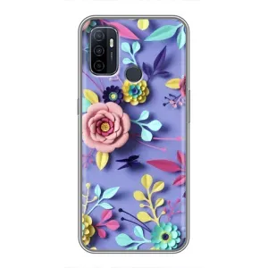 Чохли з квітами для Oppo A53 (VPrint) (Дизайн квітів)