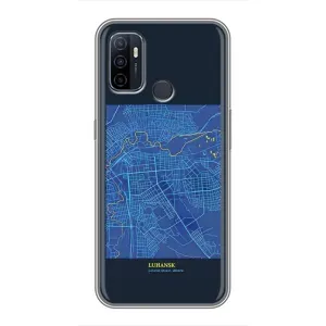 Чохол з принтом «Луганськ» для OPPO A53
