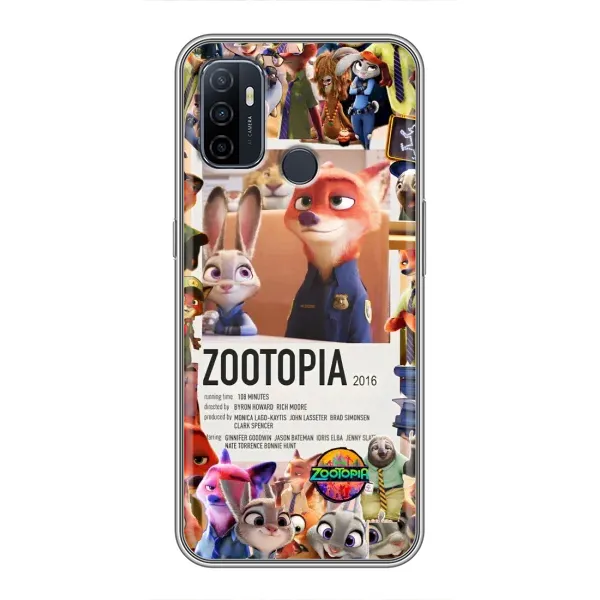 Чохол з принтом «Постер Зоотрополіс» для OPPO A53 Чохол з принтом «Постер Зоотрополіс» для OPPO A53