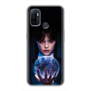 Чохол з дизайном Венздей 2 на Oppo A53 (Магічна сфера Венздей)