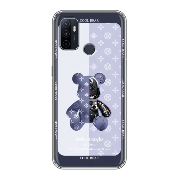 Чехол с принтом «Медвежонок LV» для OPPO A53