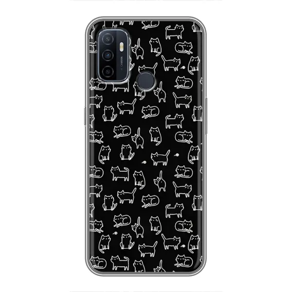 Чохол з принтом «Маленькі котики» для OPPO A53 Чохол з принтом «Маленькі котики» для OPPO A53