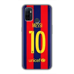 Чохол з принтом «Messi Barca 10» для OPPO A53