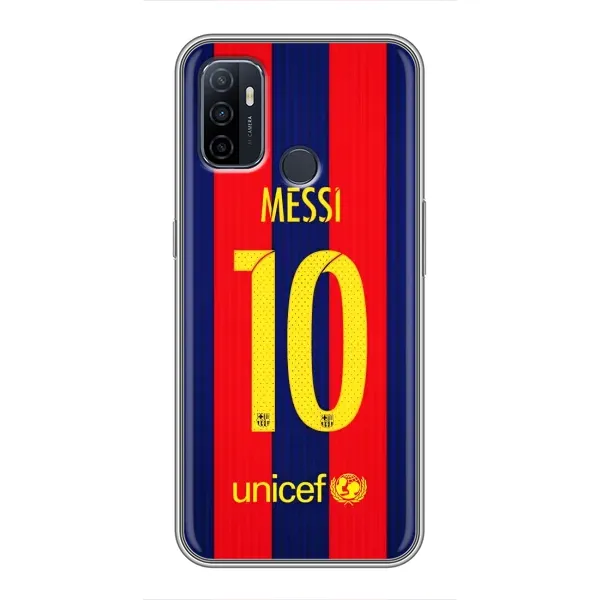 Чохол з принтом «Messi Barca 10» для OPPO A53 Чохол з принтом «Messi Barca 10» для OPPO A53
