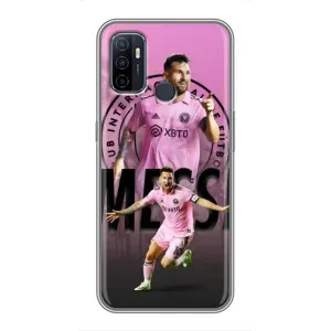 Чохол з принтом «Messi Miami» для OPPO A53