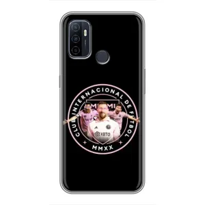 Чохол з принтом «Мессі в лого» для OPPO A53