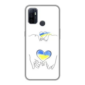 Чохол для Патріота України Oppo A53 - (AlphaPrint) (Мир Україні)