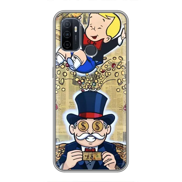 Чохол з принтом «Монополія Мен» для OPPO A53