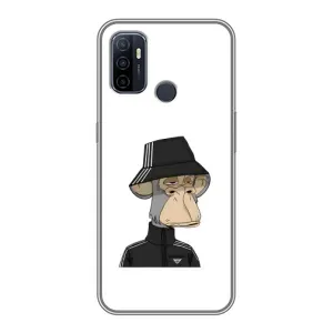 Чохол з принтом «мавпа NFT Adidas» для OPPO A53