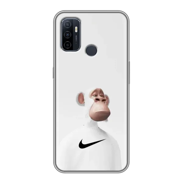 Чохол з принтом «мавпа NFT Nike» для OPPO A53 Чохол з принтом «мавпа NFT Nike» для OPPO A53