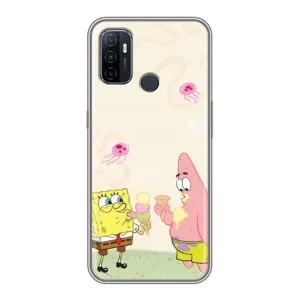Чохол з принтом «Патрік і Боб» для OPPO A53