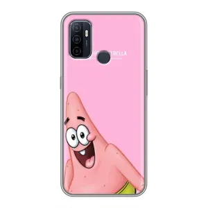 Чохол з принтом «Персонаж Патрік» для OPPO A53