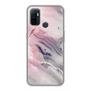 Чехол с принтом «Пурпурный Мрамор» для OPPO A53