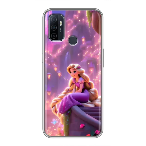 Чохол з принтом «Рапунцель у замку» для OPPO A53 Чохол з принтом «Рапунцель у замку» для OPPO A53