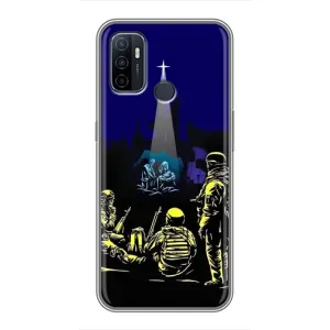 Різдвяні, Святкові Чохли для OPPO A53 (Різдво в Україні)