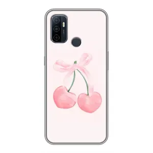 Чохол з принтом «Рожеві вишні» для OPPO A53